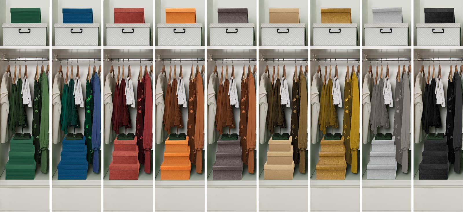 Wardrobe boxes
