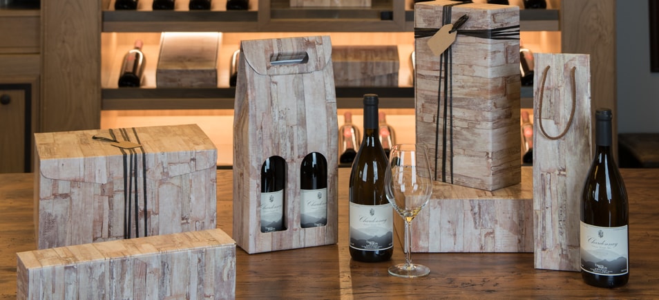 Packaging vino - Il profumo del legno