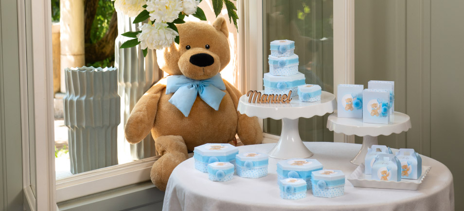 Detalles para bautizo - Little Bear