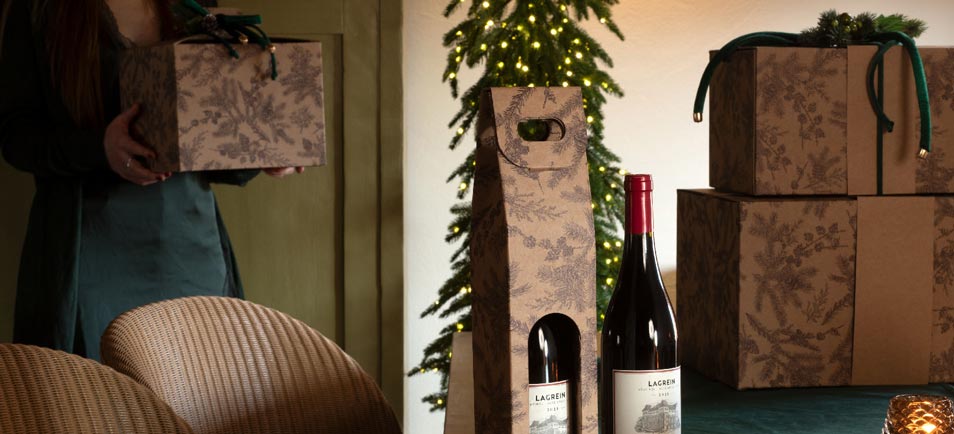 Packaging bottiglie decoro botanico – Magic Forest
