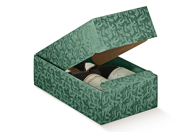 Kartons für Flaschen und Wein