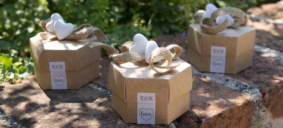 Wedding gift boxes - Nature