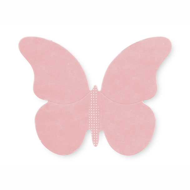 Chiudipacco farfalla rosa