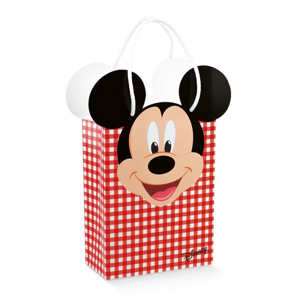 Shopper Box c/cordini Mickey