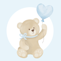 Little bear azzurro