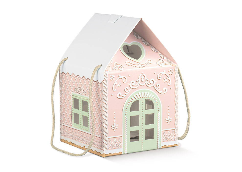 Cas. c/co - Pink Little Houses